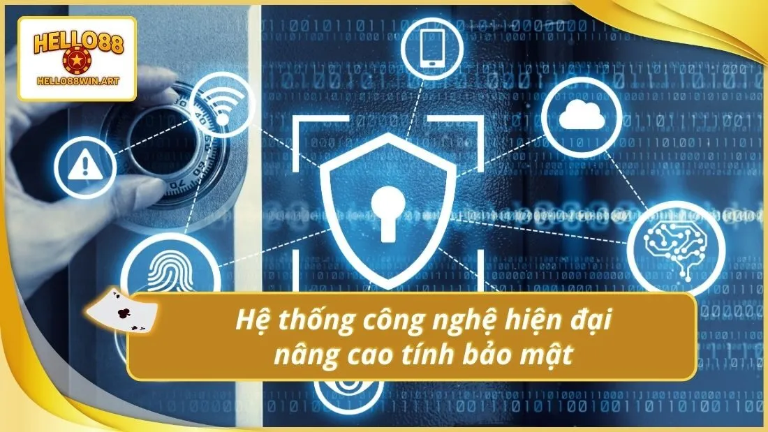 Hệ thống công nghệ hiện đại nâng cao tính bảo mật